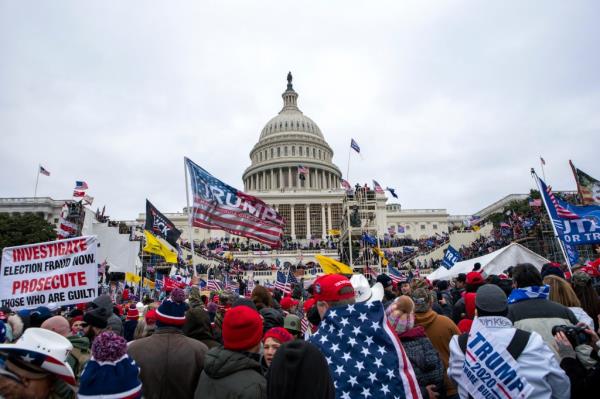 Do<em></em>nald Trump held a rally at the U.S. Capitol before a major riot broke out.