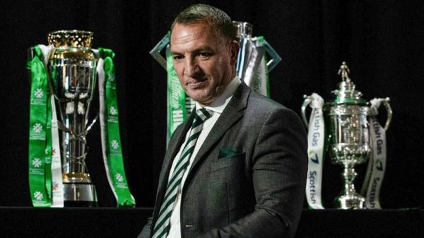 Manager Brendan Rodgers attended the club's AGM at Celtic Park on Friday