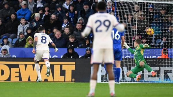 Enzo Fernandez scores Chelsea's second goal